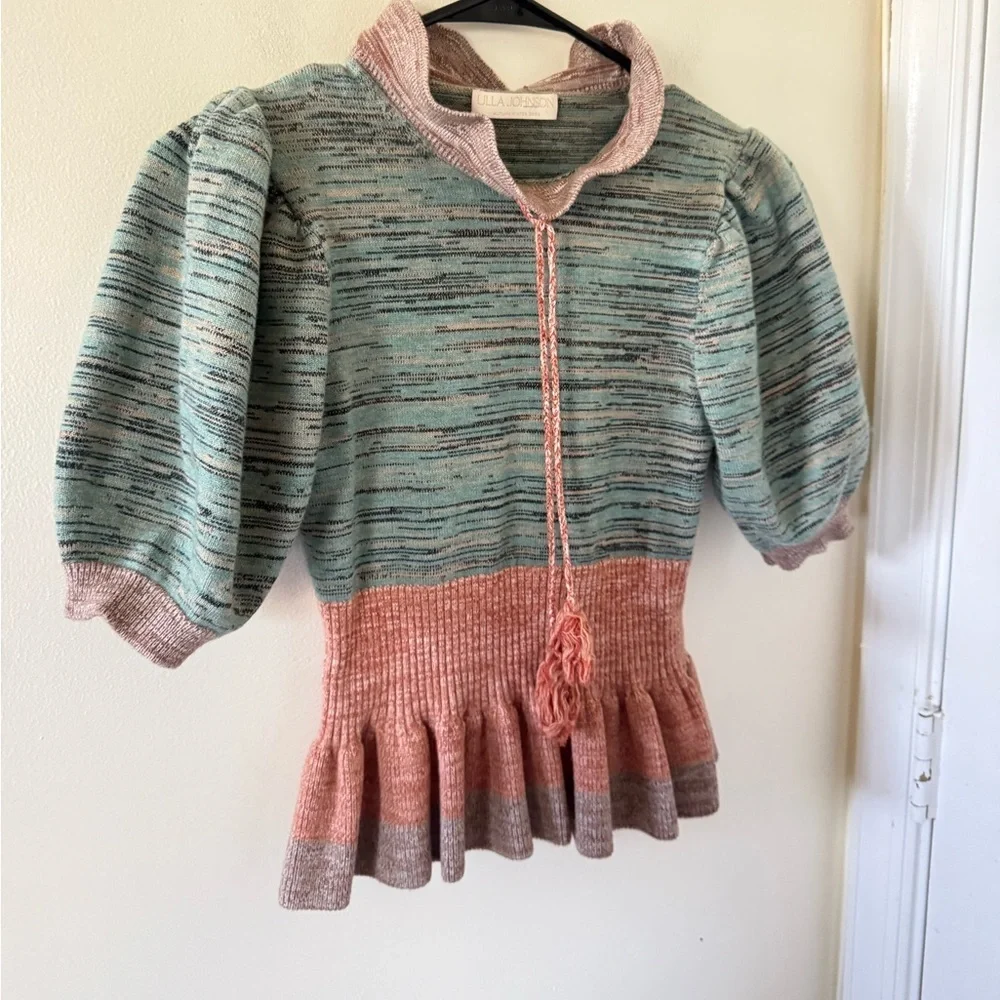 Ulla Johnson Ava Color Block Top